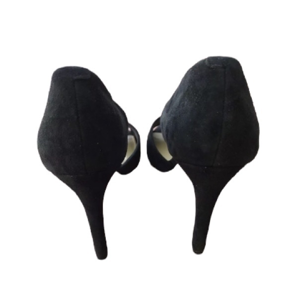 Vince Camuto Kramell Suede Peep-Toe Stiletto Heels - Picture 8 of 9